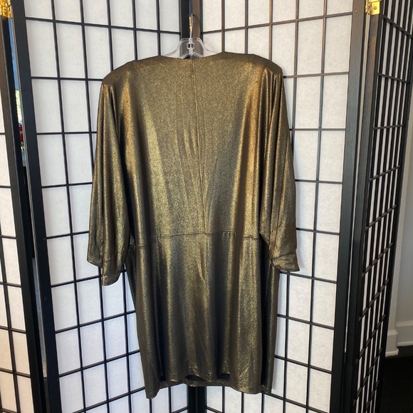 Trina Turk NWT Metallic Dress - Picture 6 of 7